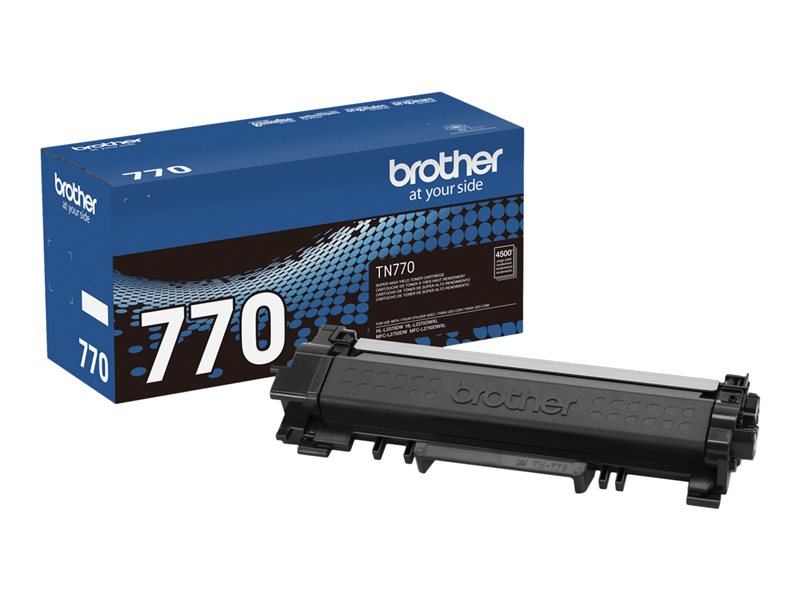Brother+Genuine+OEM+TN770+Super+High+Yield+Black+Toner+Cartridge+%284.5K+YLD%29