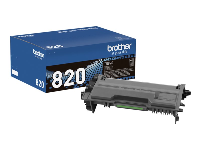 BROTHER+TN+820+TONER+CARTRIDGE+-+STANDARD-YIELD+-+BLACK+-+APPROX.+3%2C000+PAGES+-