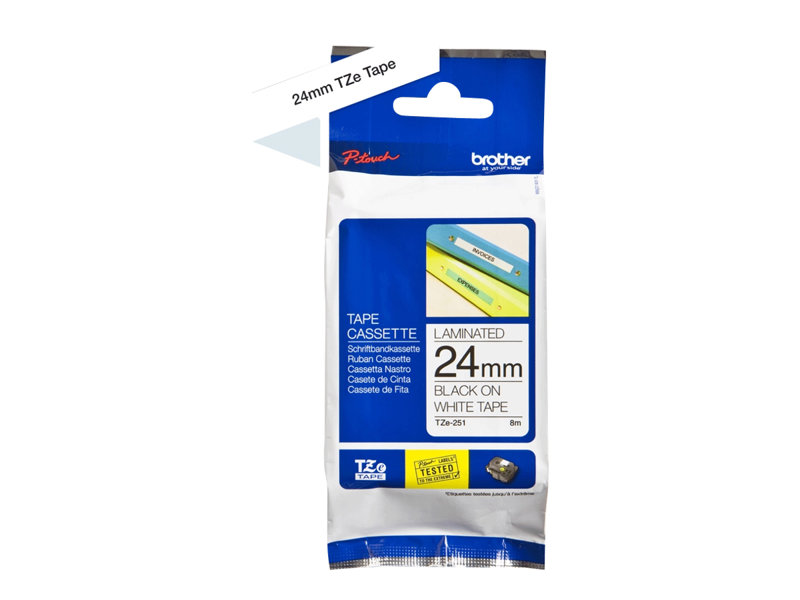 BROTHER+1%26quot%3B+TZE+TAPE+24MM+BLACK+ON+WHITE