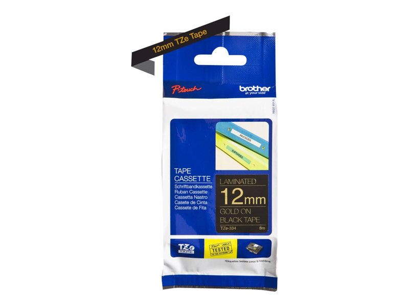 BROTHER+1%2F2%26quot%3B+TZE+TAPE+12MM+GOLD+ON+BLACK