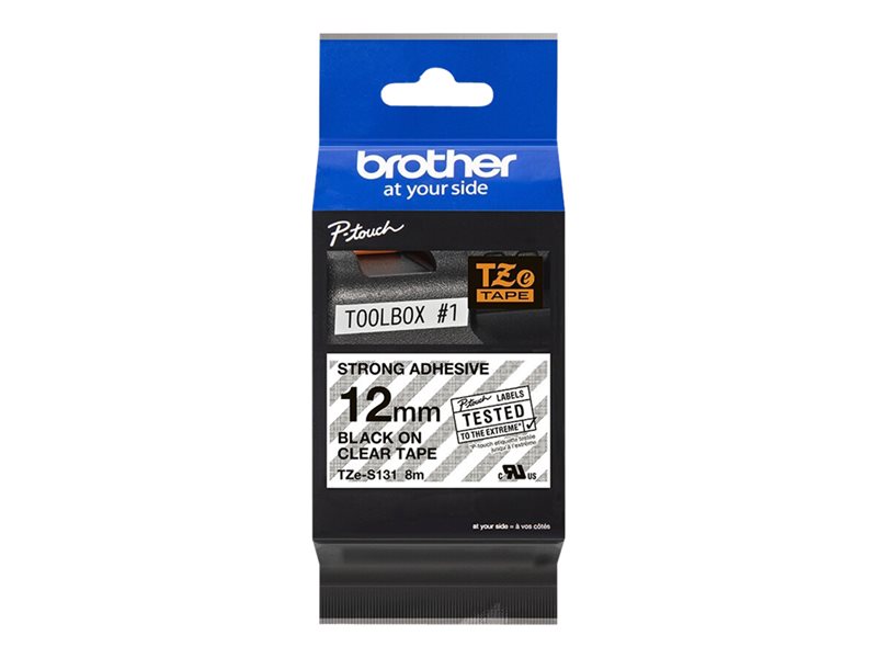 BROTHER+1%2F2%26quot%3B+TZE+TAPE+12MM+BLK+ON+CLEAR+ADHSV