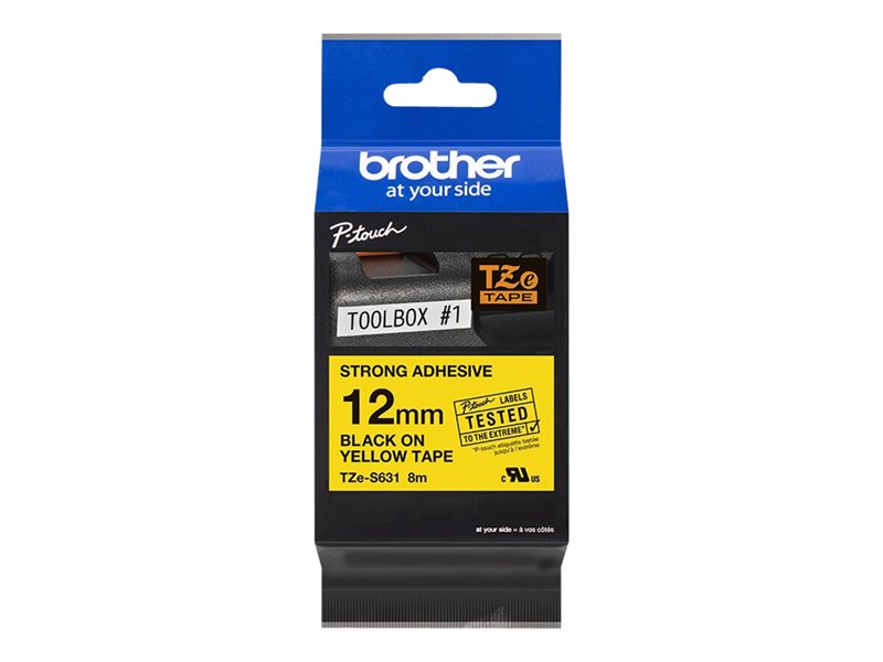 BROTHER+1%2F2%26quot%3B+TZE+TAPE+12MM+BLK+ON+YELLOW+ADHSV