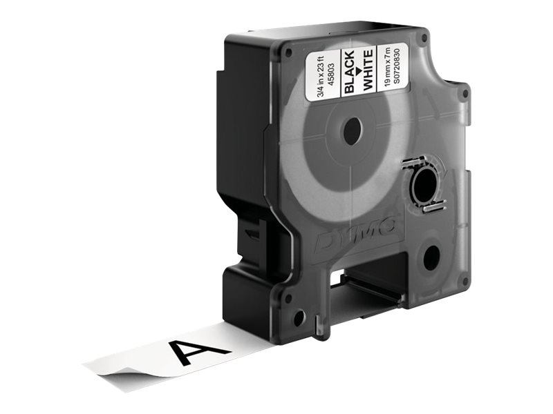 DYMO+LABELMANAGER+D1+BLACK+PRINT%2F+WHITE+TAPE%2C+3%2F4+X+23%2C+ALWAYS+USE+DYMO-BRANDED