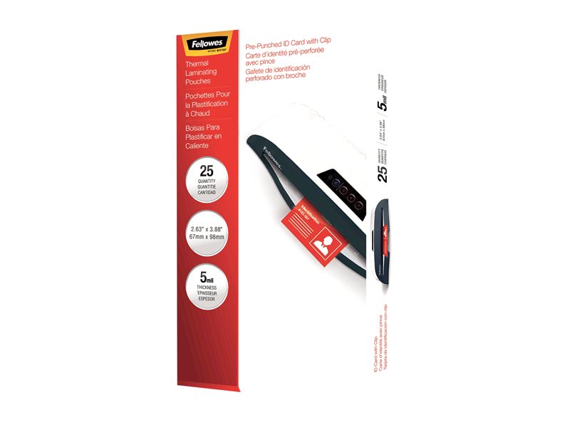 Laminating+Pouches%2C+5mil%2C+3+7%2F8+X+2+5%2F8%2C+Id+Size%2C+25%2Fpack