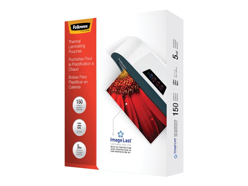 Imagelast+Laminating+Pouches+With+Uv+Protection%2C+5mil%2C+11+1%2F2+X+9%2C+100%2Fpack