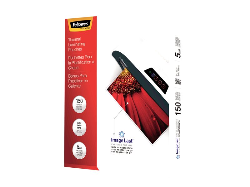FELLOWES+5204007+LAMNATE+900CT+5MIL+UV+LETTER+SZ