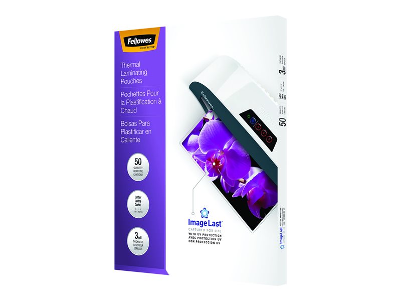 THERMAL+LAMINATING+POUCHES+-+IMAGELAST%2C+JAM+FREE%2C+LETTER%2C+3+MIL%2C+50+PACK+-+EACH