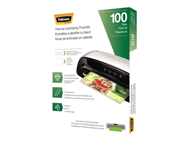 THERMAL+LAMINATING+POUCHES+-+LETTER%2C+5+MIL%2C+100+PACK
