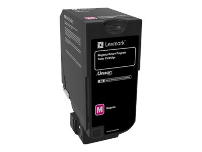 LEXMARK+74C10M0+MAGENTA+RETURN+PROGRAM+TONER+CARTRIDGE