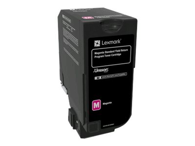 LEXMARK+74C1SM0+MAGENTA+RETURN+PROGRAM+TONER+CARTRIDGE