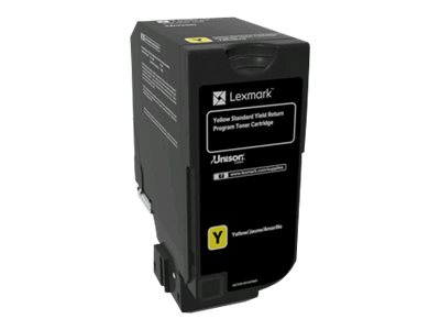 LEXMARK+74C1SY0+YELLOW+RETURN+PROGRAM+TONER+CARTRIDGE