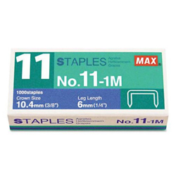 Max+Usa+Max+HD-11FLKBK+Standard+1000PK+1%2F4+Staples+1%2C000