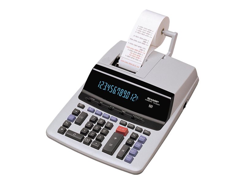SHARP+VX2652H+12+DIGIT+COMMERCIAL+PRINT+DISPLAY