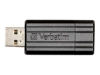 VERBATIM PINSTRIPE BLACK 32GB USB FLASH DRIVE OEM Part: 49064 