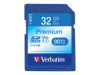 VERBATIM PREMIUM SDHC 32GB CLASS10 MEMORY CARD OEM Part: 96871 